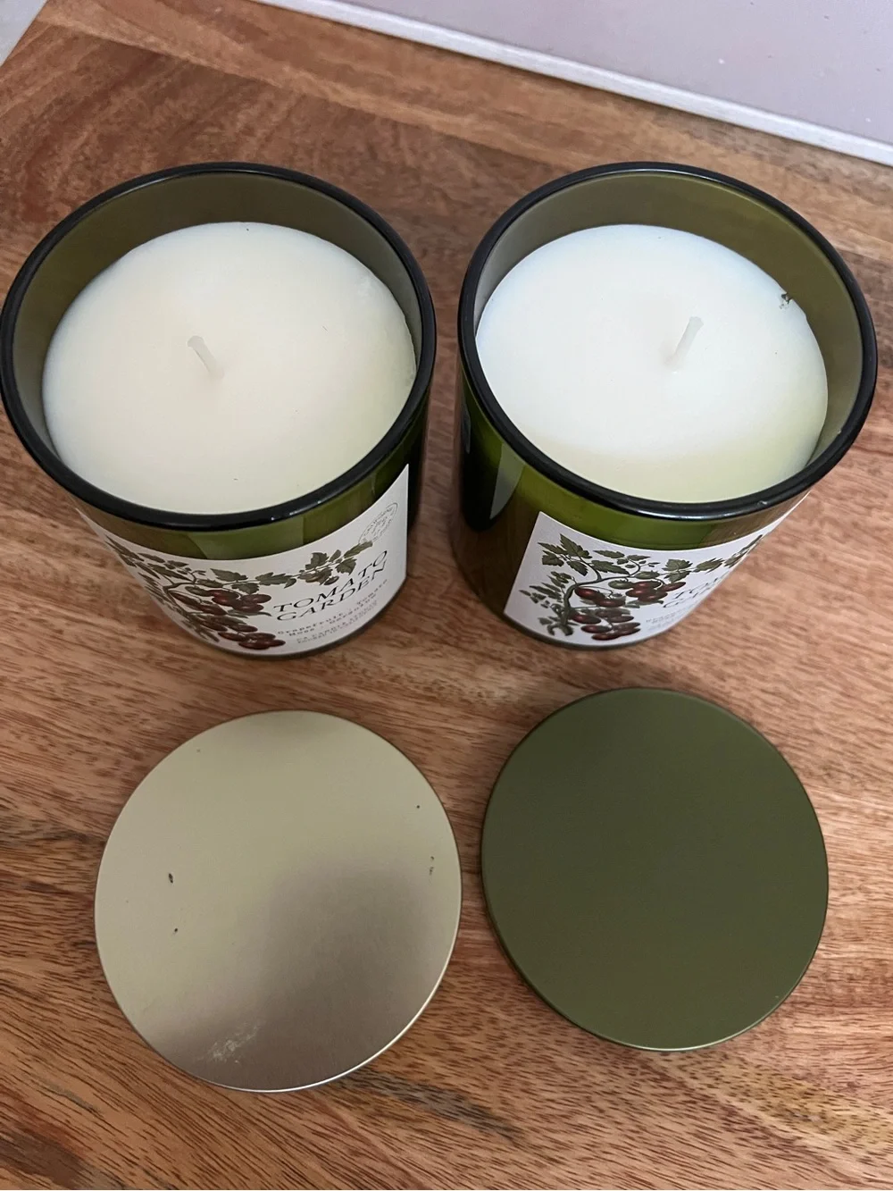 Tomato Garden Scented Candle - Set of 2